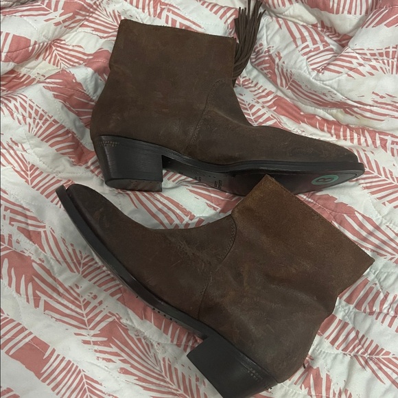 Trade Ralph Lauren Purple Label Collection Brown Ninette Ankle Boots - Picture 6 of 12